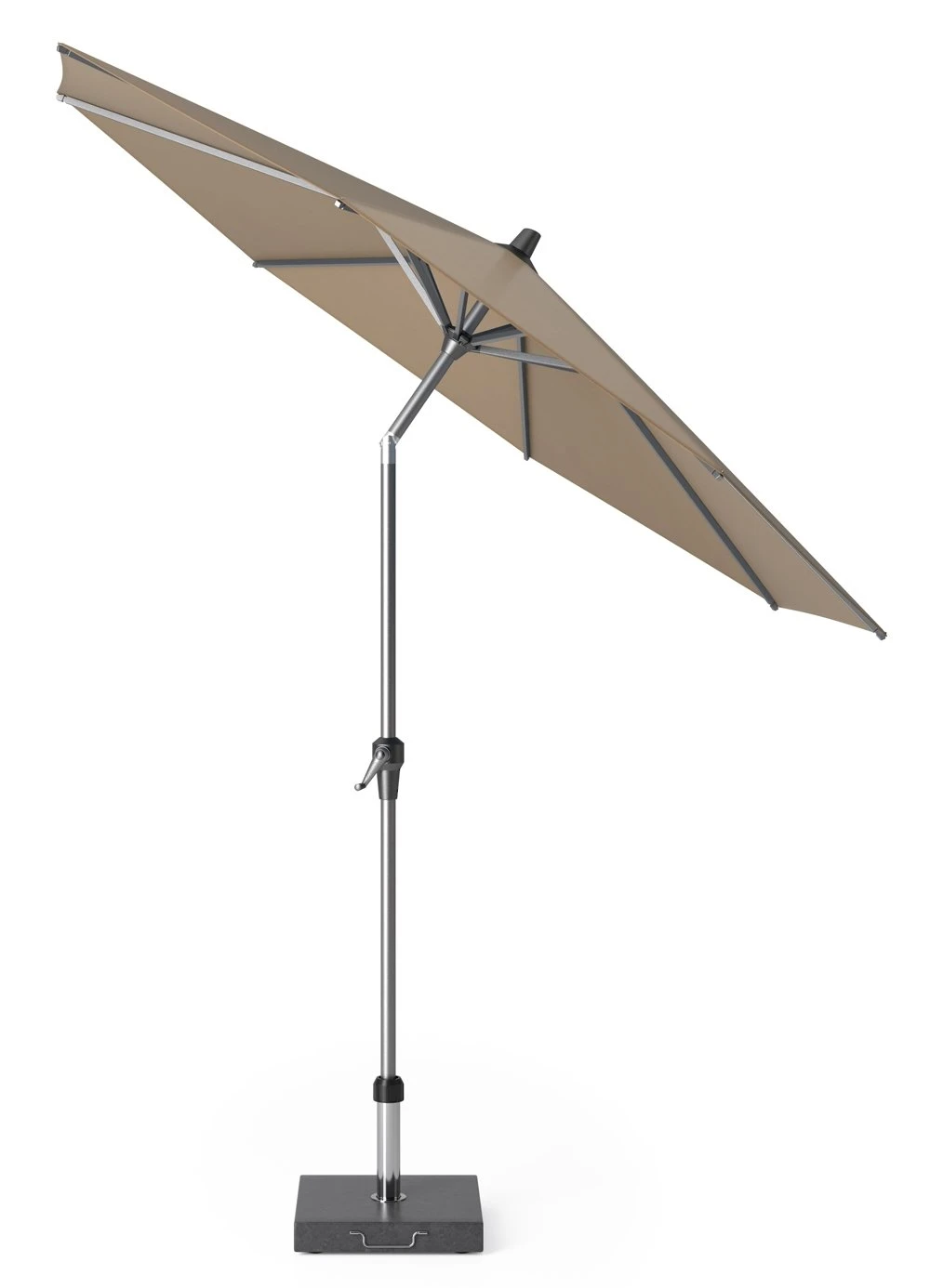 Platinum Middenstokparasol Riva Ø 250 cm Taupe Platinum Middenstokparasol Riva Ø 250 Cm Taupe -Tuinmeubilair platinum middenstokparasol riva 250 cm taupe 1000x1386 6218e6784c5fa l