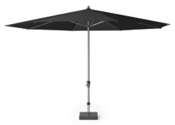 Tuinmeubilair 23 Platinum Middenstokparasol Riva Ø 400 Cm Zwart