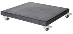 Platinum Parasolvoet Modena Met Zwenkwielen - 90kg