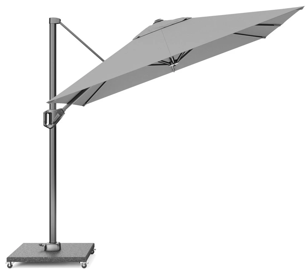 Platinum Zweefparasol Voyager T¹ 250 x 250 cm Lichtgrijs Platinum Zweefparasol Voyager T¹ 250 X 250 Cm Lichtgrijs -Tuinmeubilair platinum zweefparasol voyager t 250 x 250 cm lichtgrijs 1000x887 6218e72326092 l
