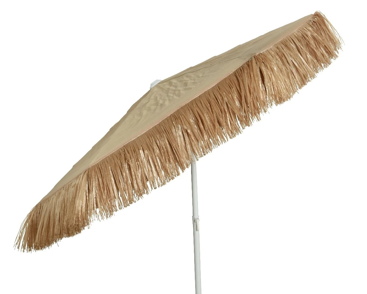 Rafia Parasol Natural - Ø 180 x H 210 cm Rafia Parasol Natural - Ø 180 X H 210 Cm -Tuinmeubilair rafia parasol natural 180 x h 210 cm 1181x944 6234691141b06 l