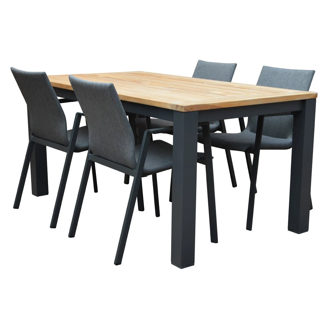 Royal Seasons MADEIRA diningset met 4 zitplekken Royal Seasons MADEIRA Diningset Met 4 Zitplekken -Tuinmeubilair royal seasons madeira diningset met 4 zitplekken 1064x1064 643e9d605794a l