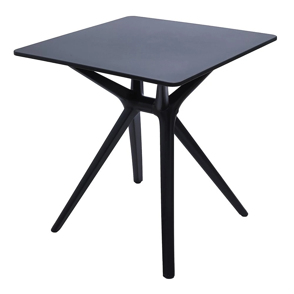 Tafel BILLY Zwart 70 x 70 x 73,5 cm Tafel BILLY Zwart 70 X 70 X 73,5 Cm -Tuinmeubilair tafel billy zwart 70 x 70 x 73 5 cm 1000x1000 624160b8d8f59 l